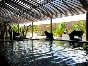 ロワジールスパタワー那覇露天風呂