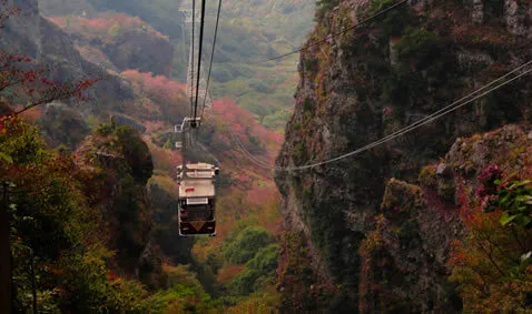 寒霞渓（かんかけい）ロープウェイ