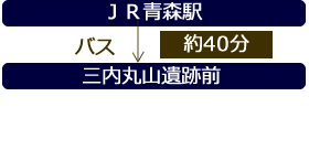 三内丸山遺跡へのアクセス方法